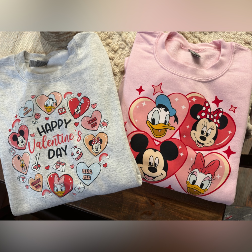 Valentine crewnecks